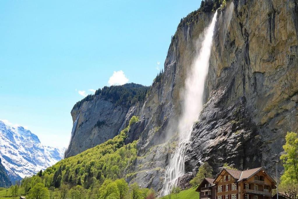 Breathtaking Waterfall Apartment Nr.2 Lauterbrunnen Exterior foto